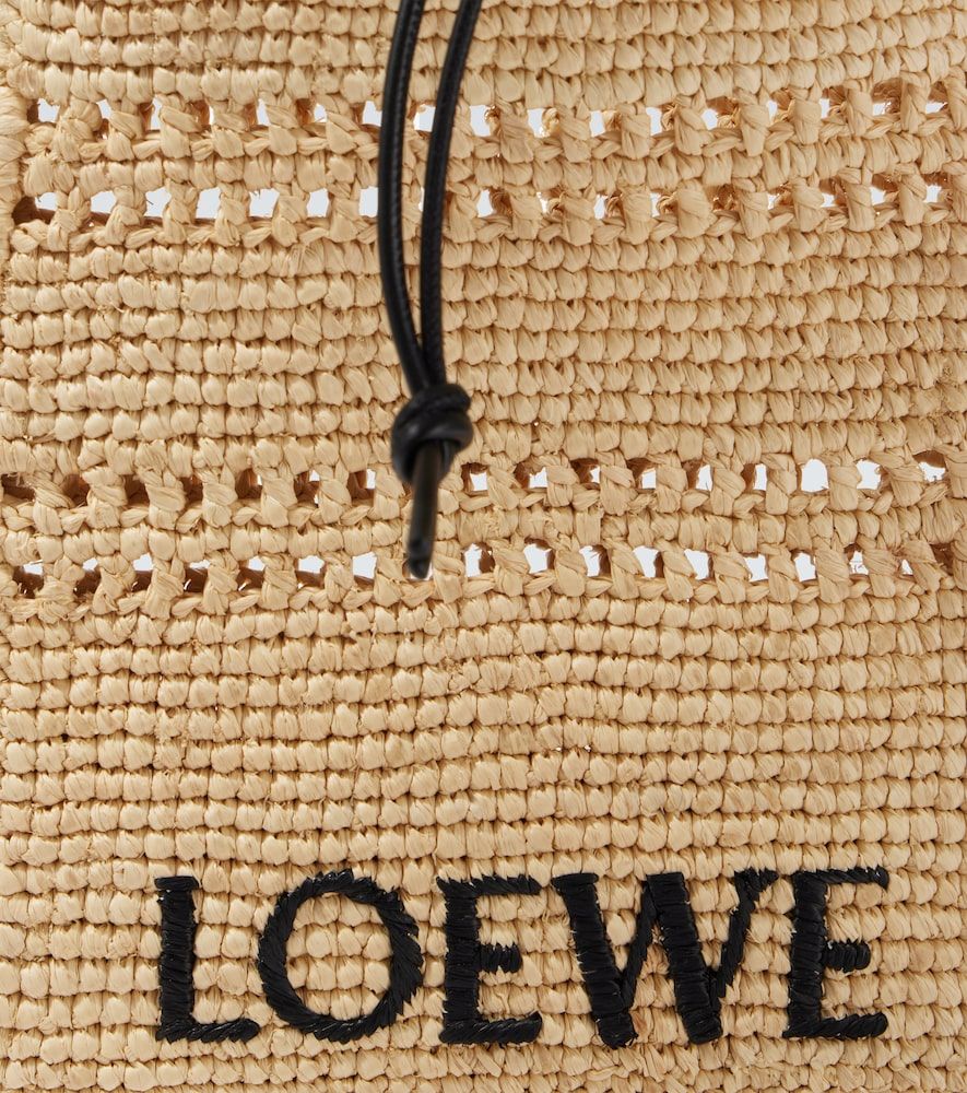 Sac à bandoulière Paula's Ibiza en raphia à logo - Loewe - Modalova