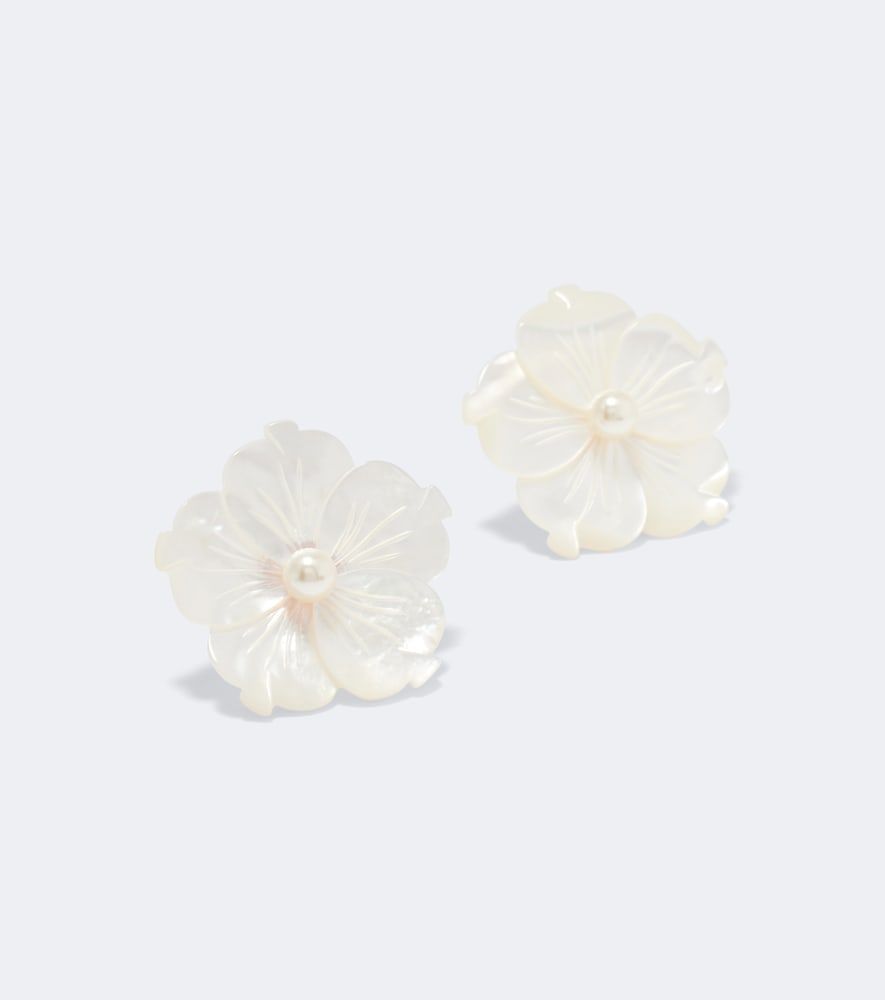 Boucles d'oreilles Zia en nacre - Jennifer Behr - Modalova