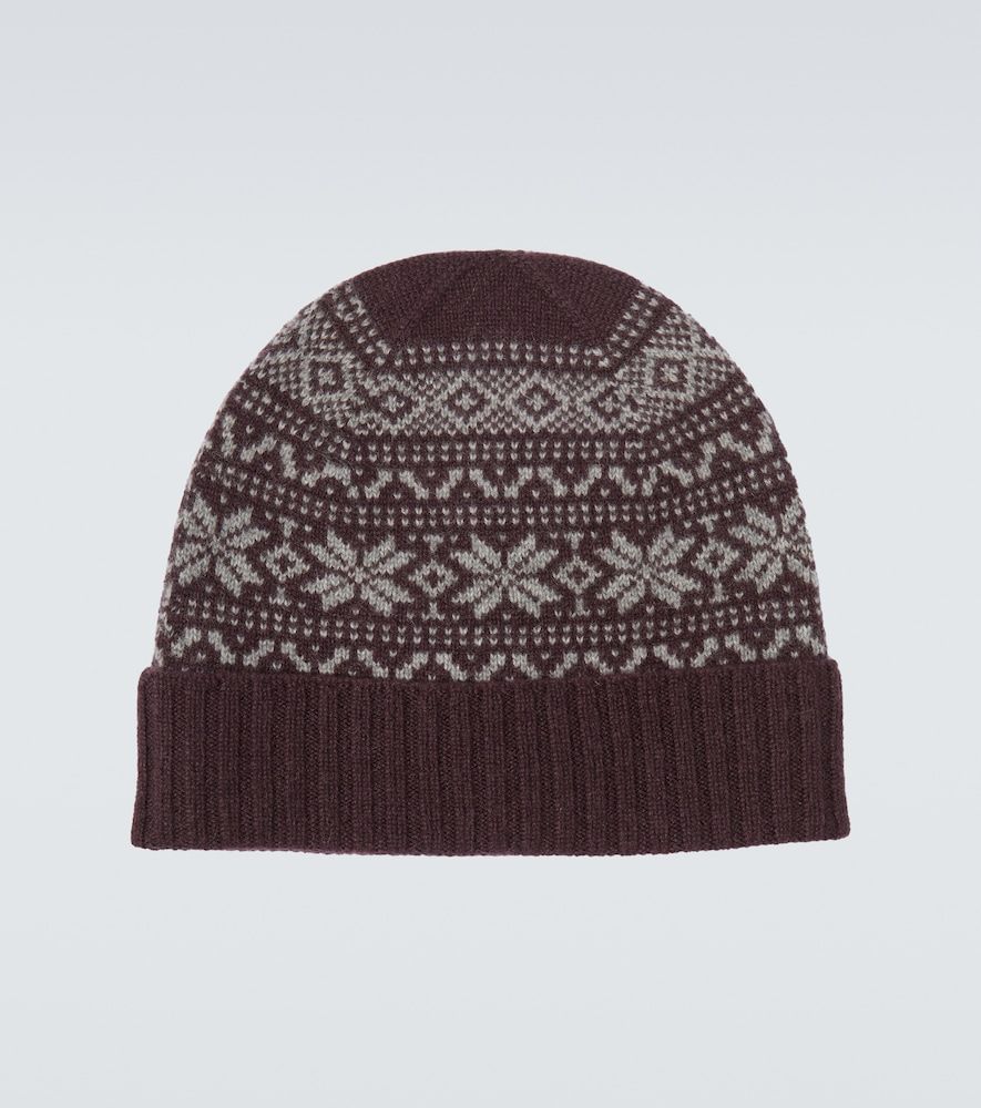 Bonnet Fair Isle en cachemire - Eleventy - Modalova