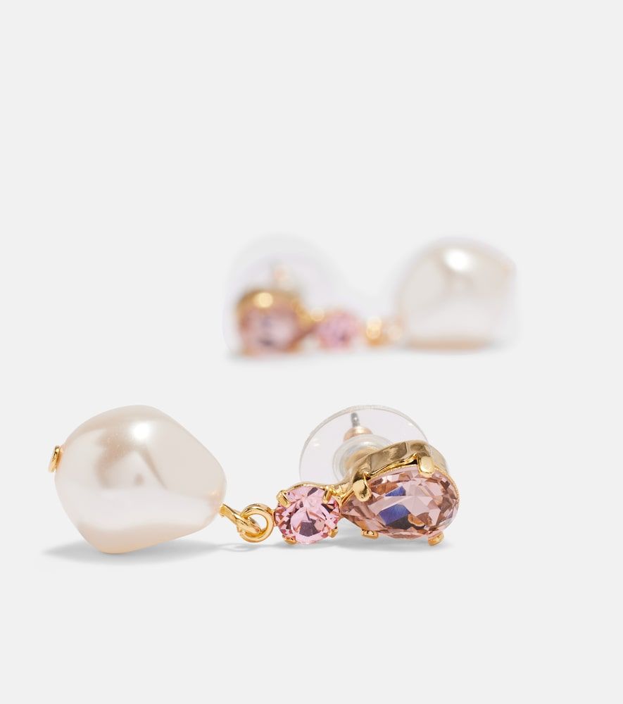 Boucles d’oreilles Kristina en plaqué or - Jennifer Behr - Modalova