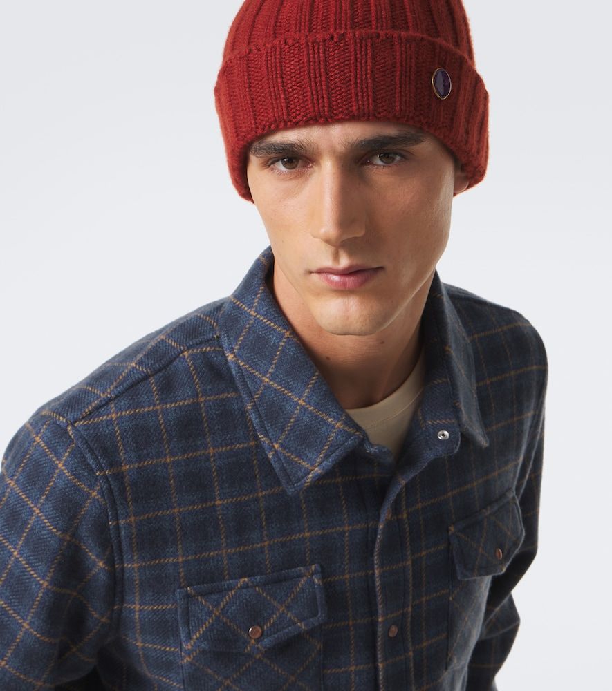 Bonnet en cachemire à améthyste - God's True Cashmere - Modalova