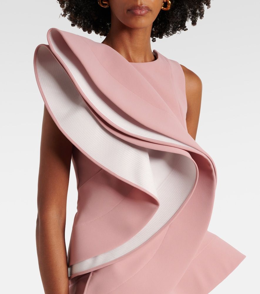 Robe longue Fateful à volants - Maticevski - Modalova