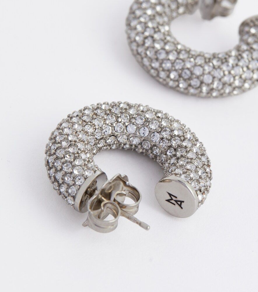 Boucles d'oreilles Cameron Mini à ornements - Amina Muaddi - Modalova
