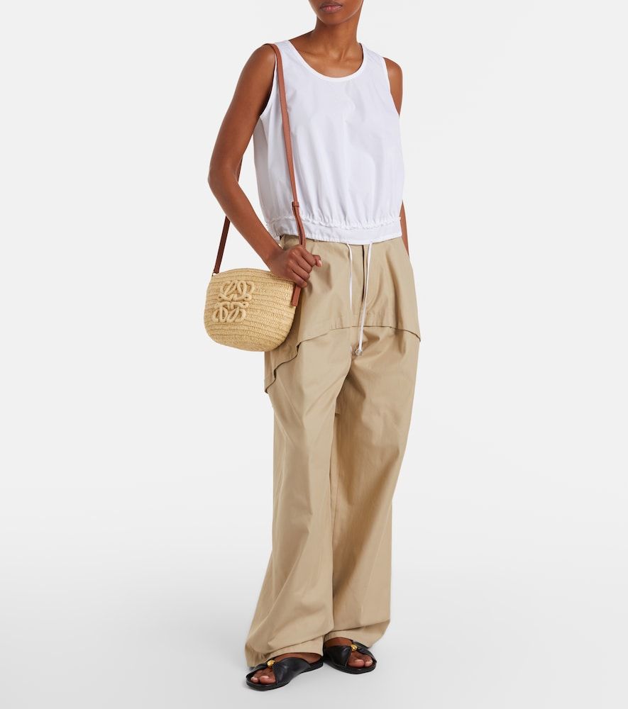 Mules Paula's Ibiza Pebble en cuir - Loewe - Modalova