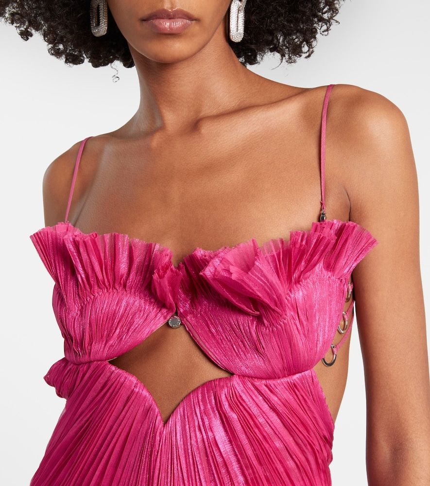 Robe longue en soie - Maria Lucia Hohan - Modalova