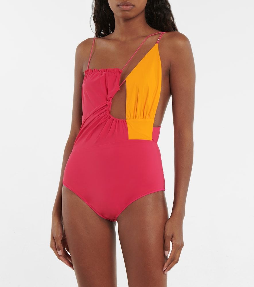 Maillot de bain asymétrique - Nensi Dojaka - Modalova