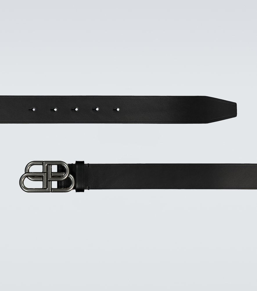 Ceinture BB Large en cuir - Balenciaga - Modalova