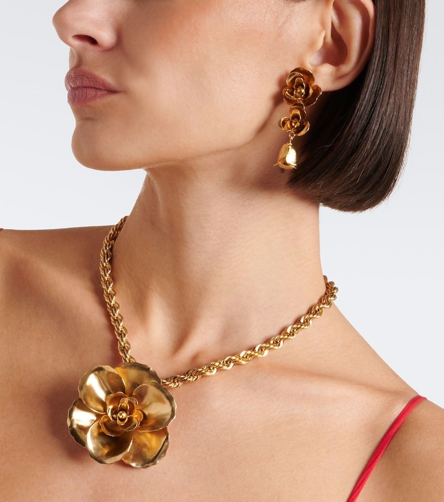 Boucles d’oreilles Amyrin Small en plaqué or - Jennifer Behr - Modalova