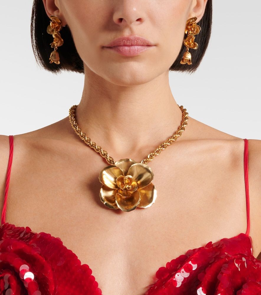 Boucles d’oreilles Amyrin Small en plaqué or - Jennifer Behr - Modalova