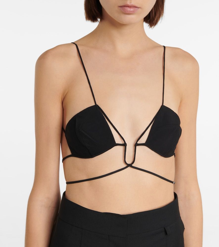 Soutien-gorge en gabardine - Nensi Dojaka - Modalova
