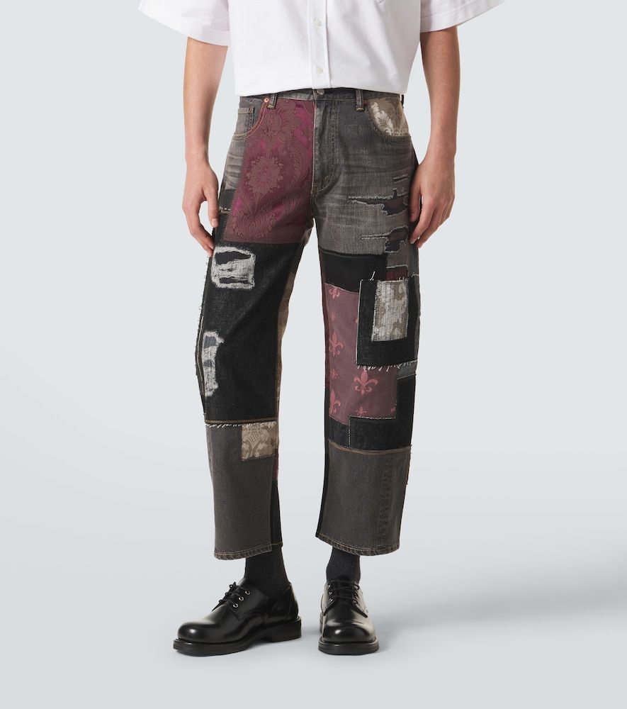 X Levi's® – Jean wide patchwork - Junya Watanabe - Modalova