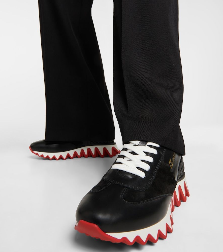 Baskets Loubishark en cuir - Christian Louboutin - Modalova