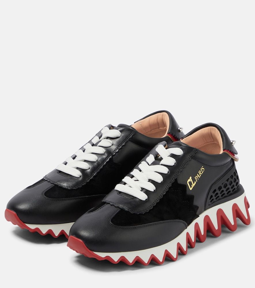 Baskets Loubishark en cuir - Christian Louboutin - Modalova