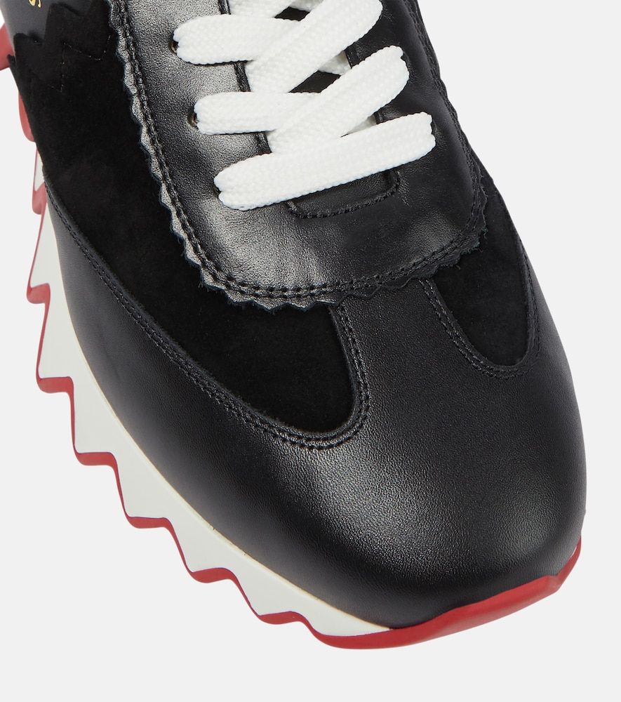 Baskets Loubishark en cuir - Christian Louboutin - Modalova