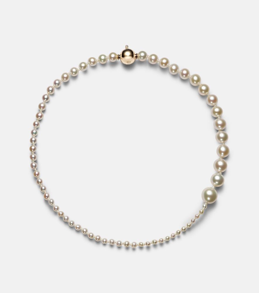 Bracelet de cheville Peggy à Pied en or 14 ct et perles d'eau douce - Sophie Bille Brahe - Modalova