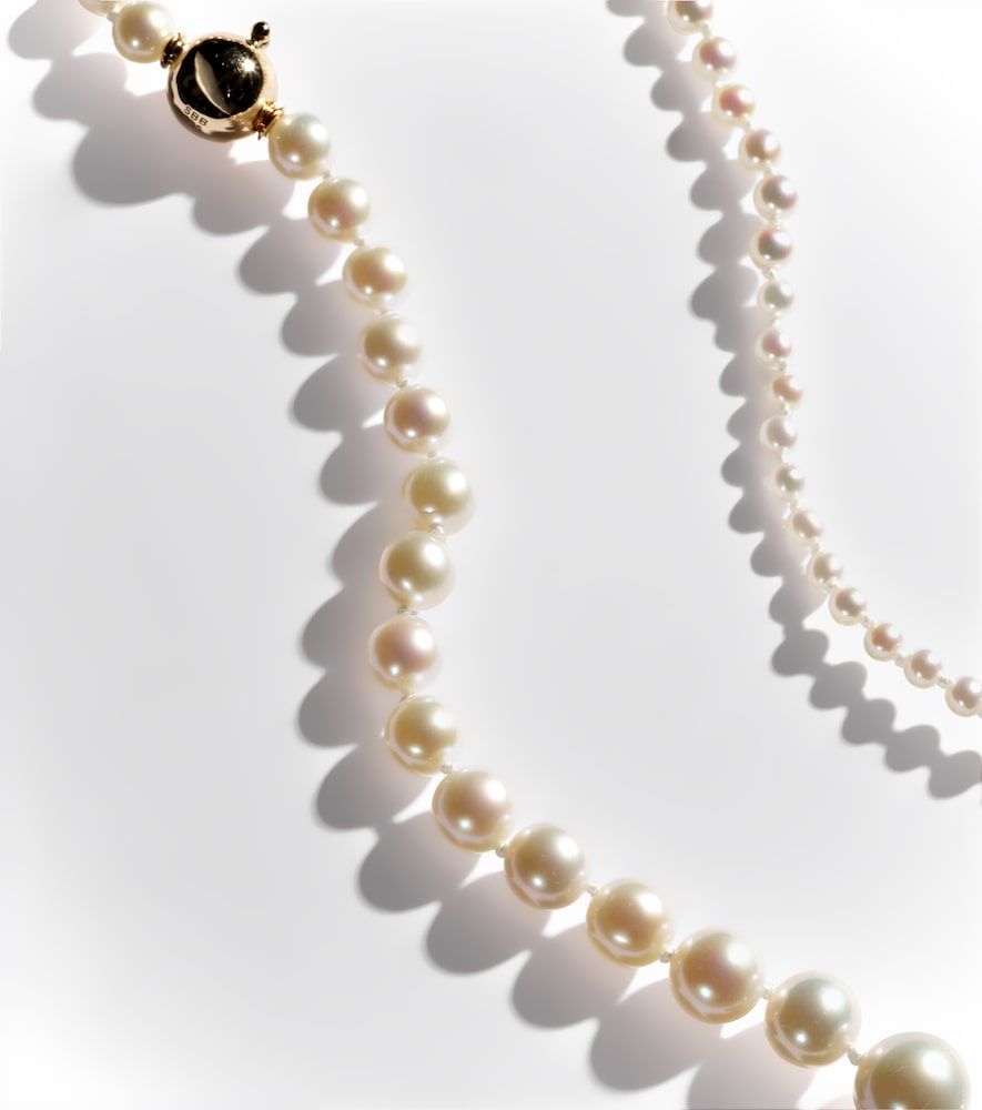 Bracelet de cheville Peggy à Pied en or 14 ct et perles d'eau douce - Sophie Bille Brahe - Modalova