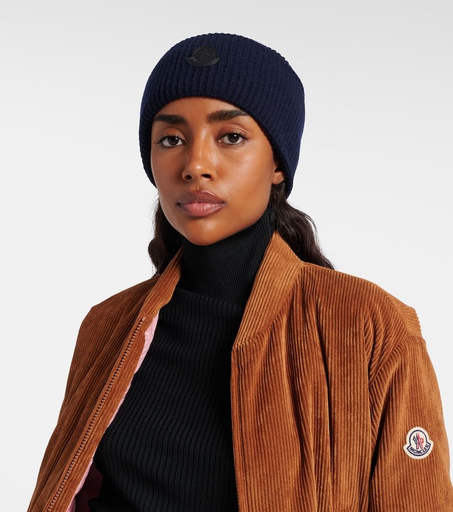 Bonnet en laine et cachemire - Moncler - Modalova