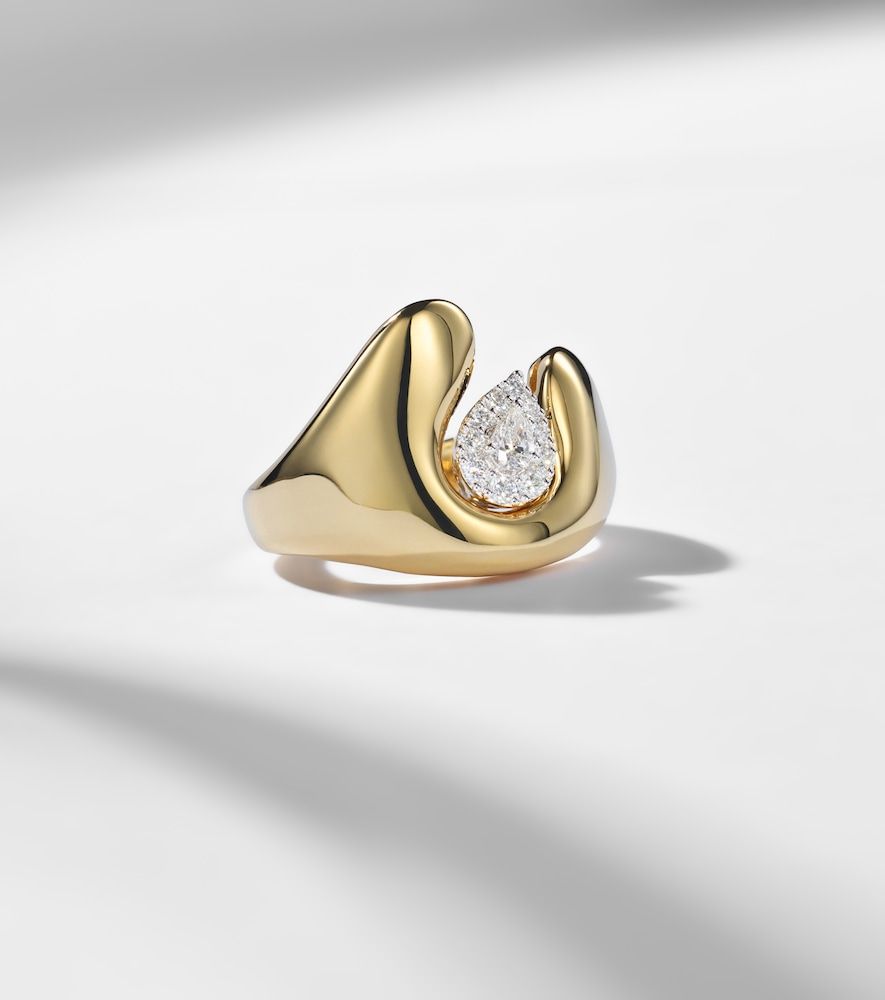 Bague Golden Strada en or 18 ct et diamants - Yeprem - Modalova