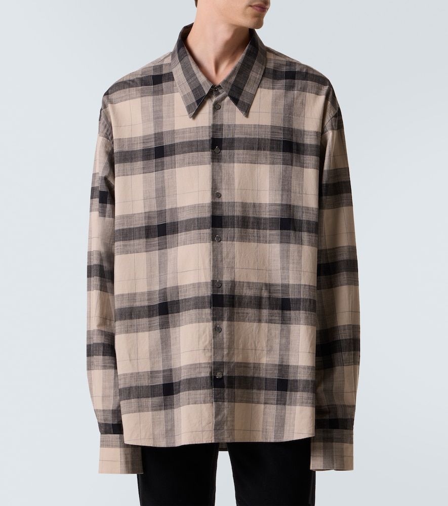Chemise Tyson en coton à carreaux - Calvin Klein Collection - Modalova