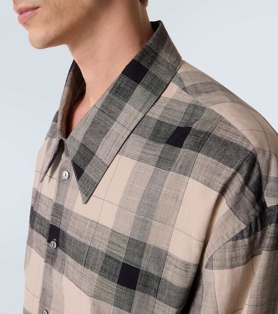 Chemise Tyson en coton à carreaux - Calvin Klein Collection - Modalova