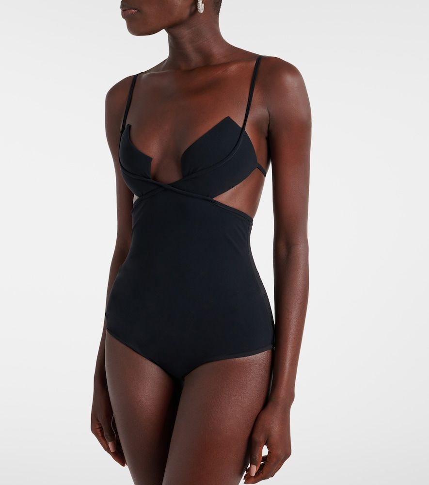 Maillot de bain à découpes - Nensi Dojaka - Modalova