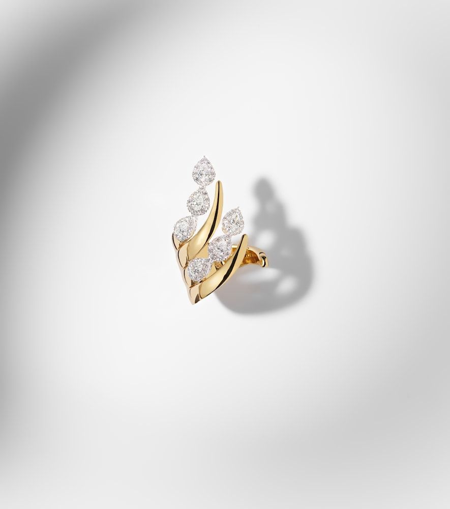 Bague Golden Strada en or 18 ct et diamants - Yeprem - Modalova
