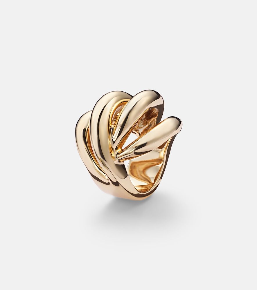 Bague Abstract Line en plaqué or 10 ct - Jennifer Fisher - Modalova