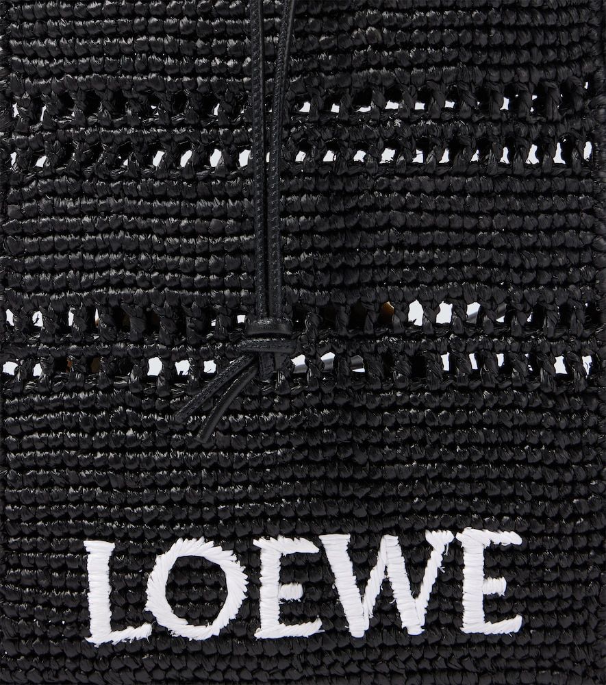 Sac à bandoulière Paula's Ibiza en raphia à logo - Loewe - Modalova