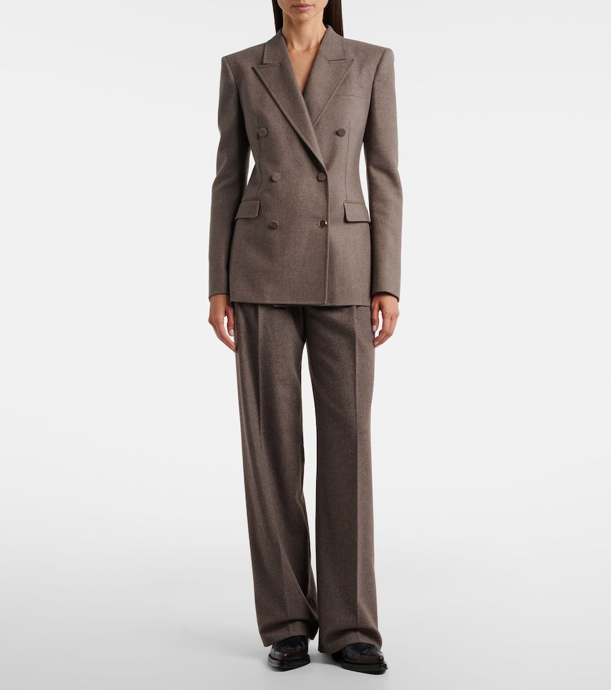 Pantalon ample Henge en laine et cachemire - Gabriela Hearst - Modalova
