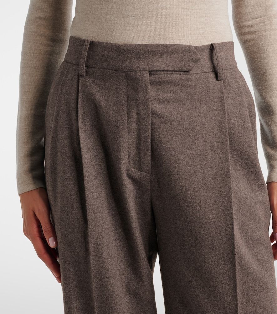 Pantalon ample Henge en laine et cachemire - Gabriela Hearst - Modalova