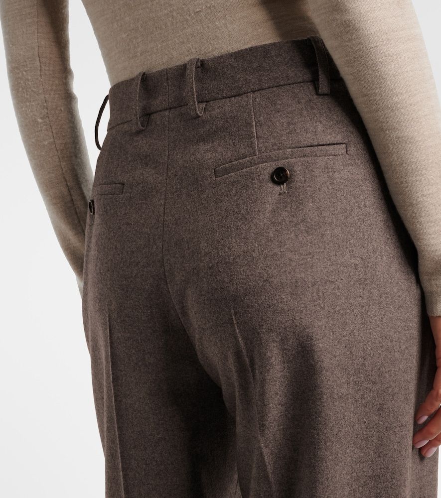 Pantalon ample Henge en laine et cachemire - Gabriela Hearst - Modalova