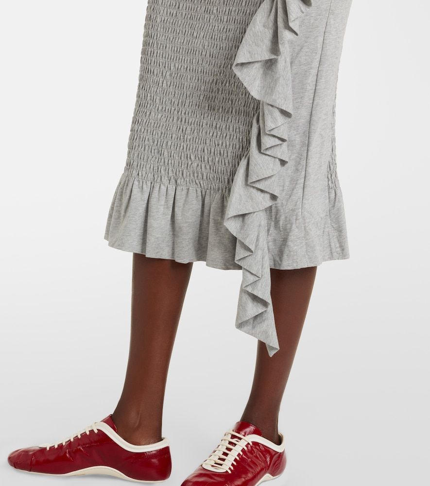 Dries Van Noten Jupe midi en coton - Dries Van Noten - Modalova