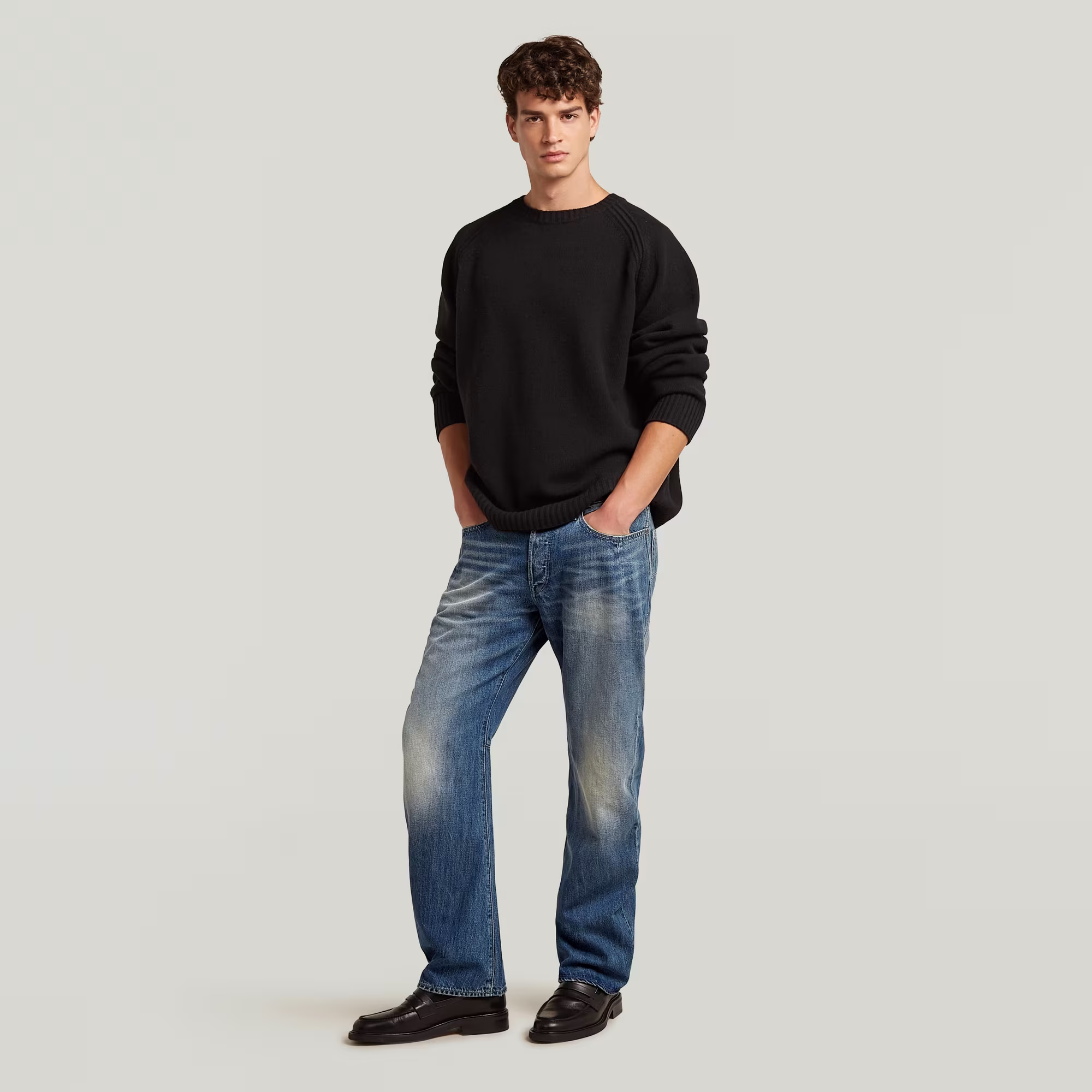 Pull Wool Raglan Relaxed - s - G-Star RAW - Modalova