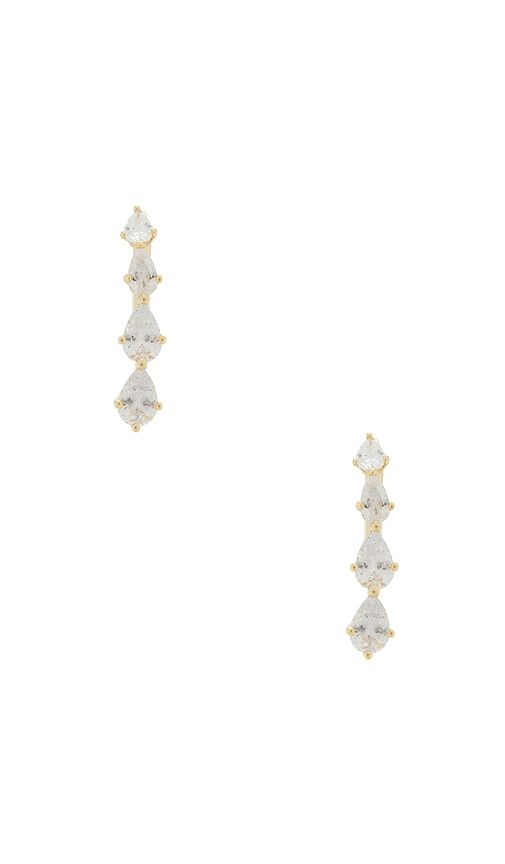 BOUCLES D'OREILLES FORME ANNEAU en - By Adina Eden - Modalova