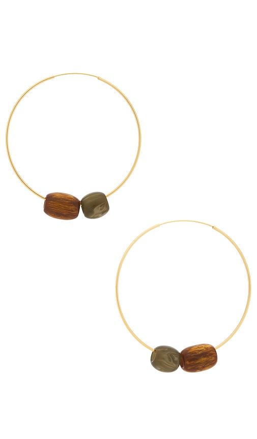 BOUCLES D'OREILLES CRÉOLE TREASURE en - Casa Clara - Modalova