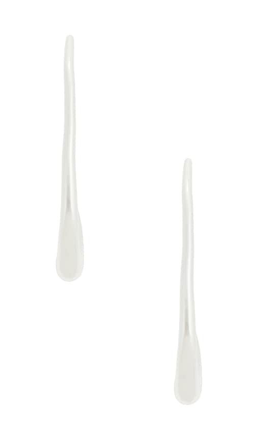 BOUCLES D'OREILLES ANNEAUX SIMPLE THREADER HOOP EARRINGS en - Ettika - Modalova