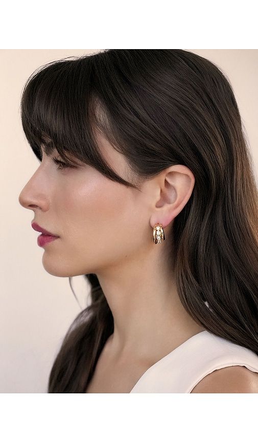 BOUCLES D'OREILLES MINI CRÉOLE GLEAM en - Ettika - Modalova