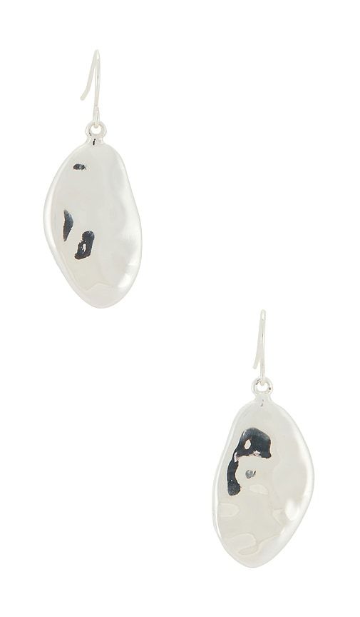 BOUCLES D'OREILLES GOUTTES OVALES MARTELÉES en - Ettika - Modalova