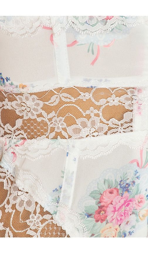 ROBE MI-LONGUE DOILY BOUQUET en . Taille M. Also en S - For Love & Lemons - Modalova