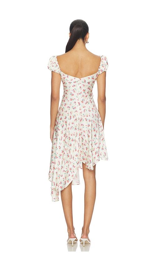 ROBE MI-LONGUE CHERRY MAE en . Taille L. Also en M, S, XL, XS - For Love & Lemons - Modalova