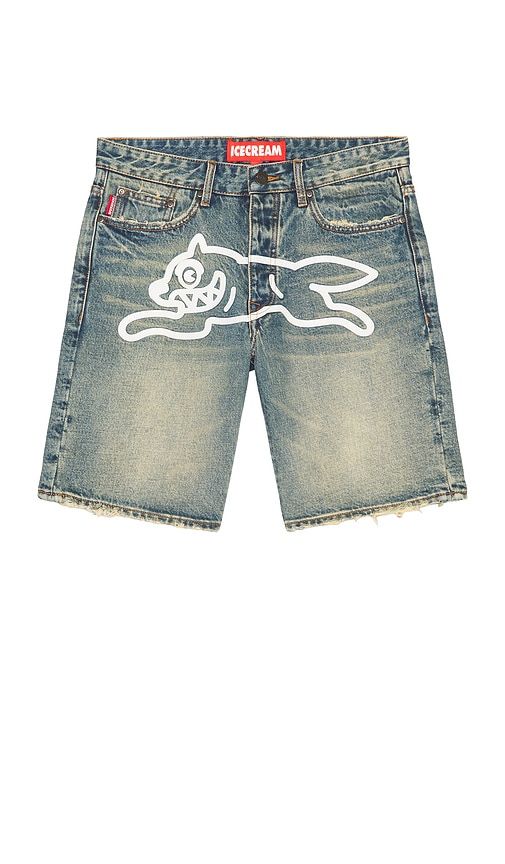 Blueberry Yogurt Jean Short en . Taille 30. Also en 32, 34, 36 - ICECREAM - Modalova