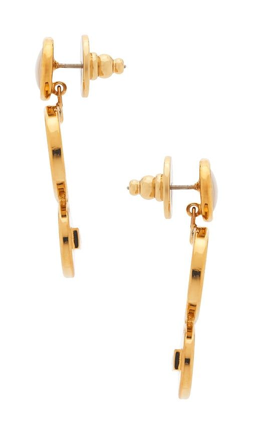 BOUCLES D'OREILLES PENDANTES VEGA en - LELET NY - Modalova