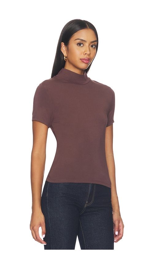 Demi Fitted Mock Neck Top en . Taille L. Also en M, S, XL, XS - LNA - Modalova