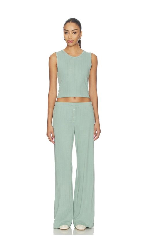 Pointelle Boxer Pant en . Taille L. Also en S, XS - LESET - Modalova