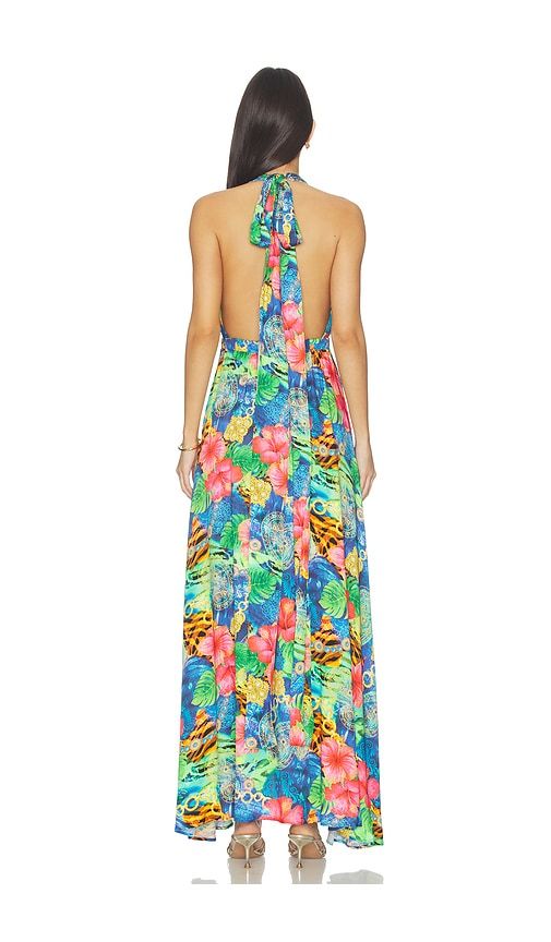 ROBE MAXI JUNGLE REIGN en ,. Taille M. Also en S, XS - Luli Fama - Modalova