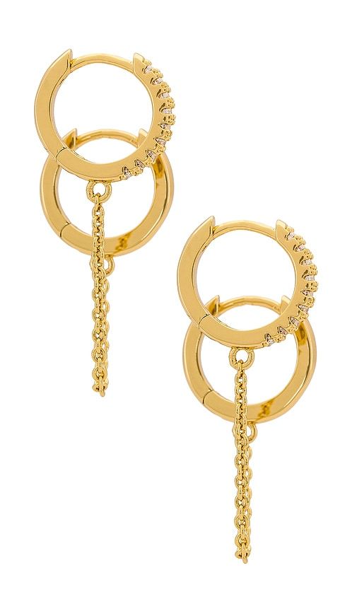 BOUCLES D'OREILLES DOUBLES ANNEAUX ELLIOT en - MIRANDA FRYE - Modalova