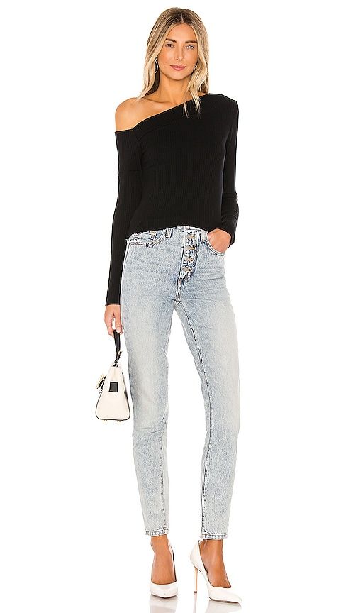 Maples Long Sleeve Top en . Taille L. Also en M, S, XS - Michael Lauren - Modalova