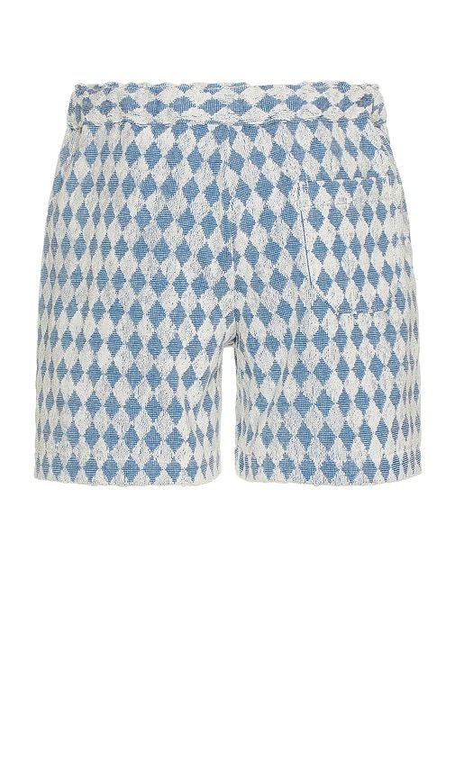 Navy Diamond Terry Shorts en . Taille L. Also en XL/1X - OAS - Modalova