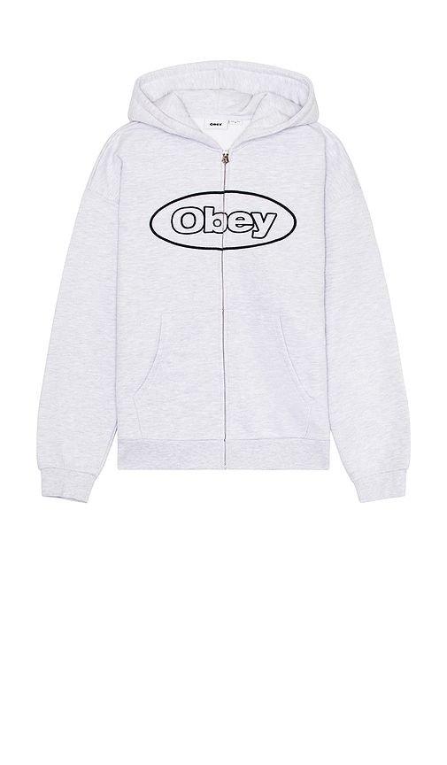 SWEAT À CAPUCHE À GLISSIÈRE OVAL in . Size M, XL/1X - Obey - Modalova