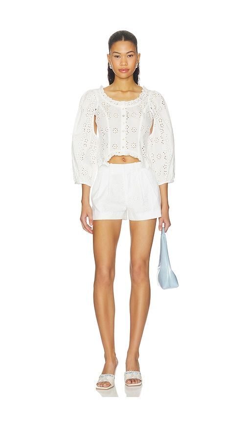 SHORT SAGO en . Taille 0. Also en 2, 4, 6, 8 - Sandy Liang - Modalova